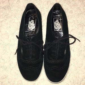 Vans suede oxfords